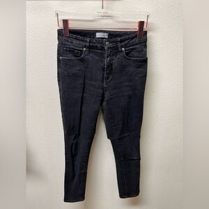 LOFT Women's Skinny Jeans in Washed Black